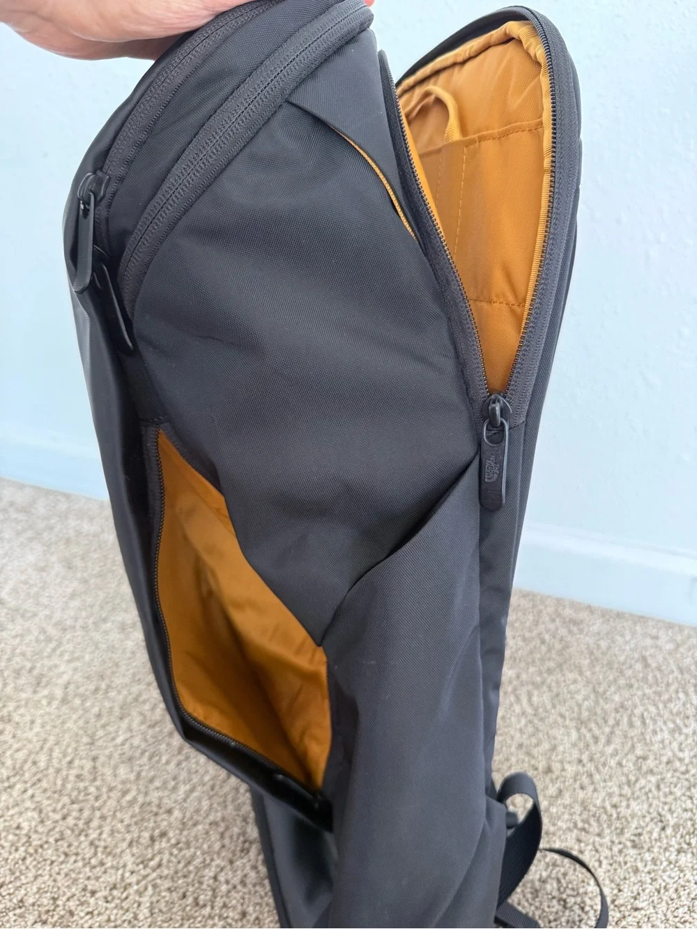 The North Face KABAN  2.0 Backpack 38L Black Travel Laptop Backpack Carry-On Bag
